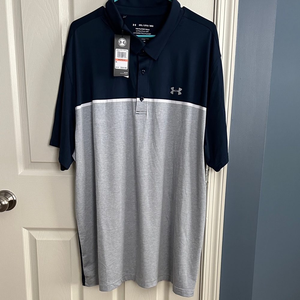 3XL Men’s UnderArmour Golf Shirt